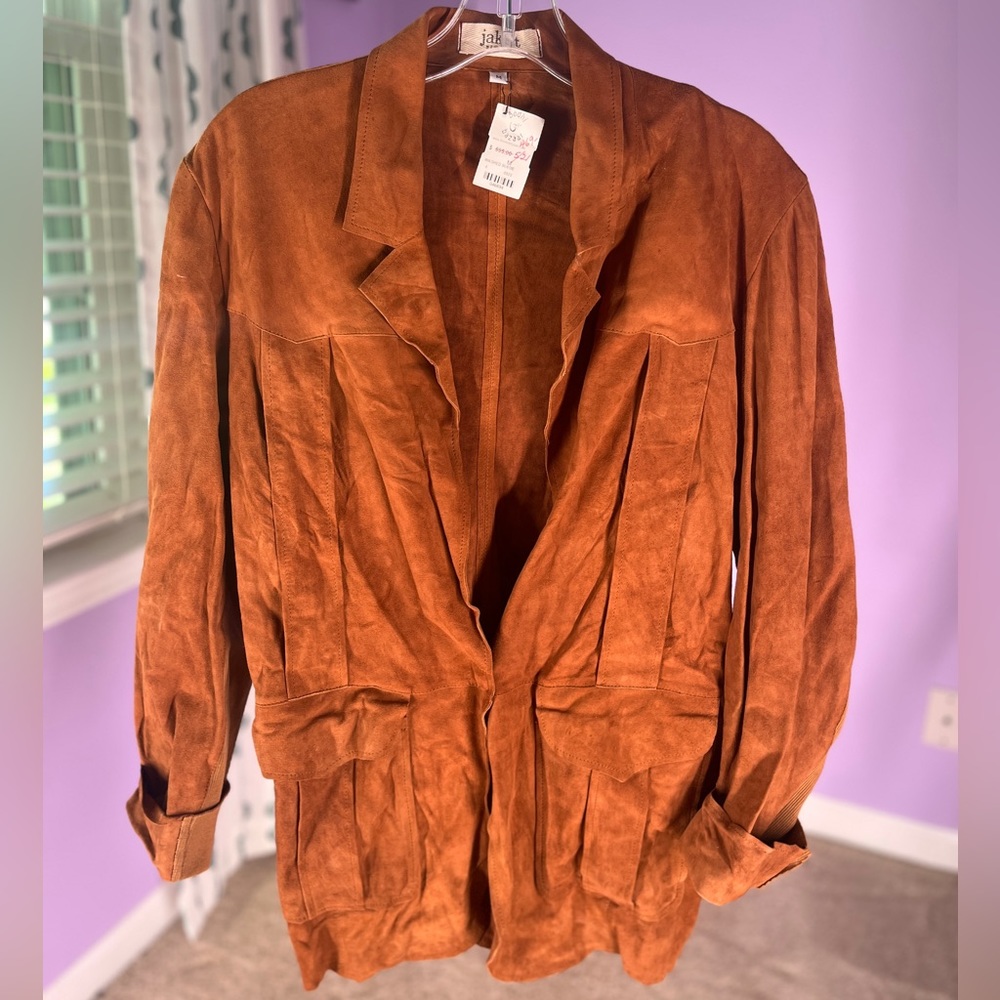 Jackett New York Brown Suede Jacket